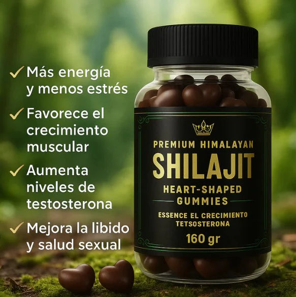 GOMAS SHILAJIT 🤩 - Energía, Fuerza y Vitalidad 🔋💪🤸 - Últimas 7 Unidades 🔥