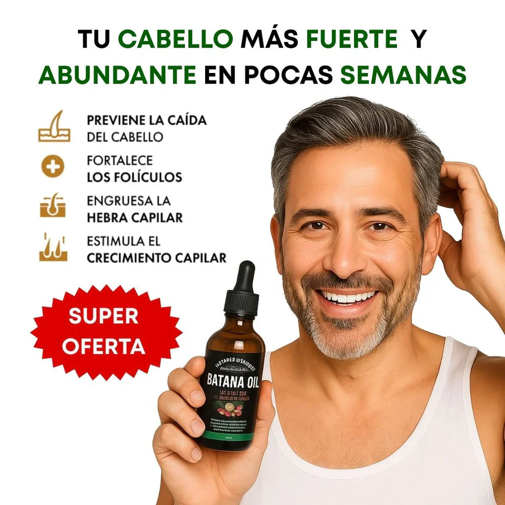 ✨🍀Aceite Batana ORIGINAL: El Secreto Ancestral para Prevenir la Caída del Cabello y Estimular el Crecimiento ✔ -Últimas 7 Unidades 🔥