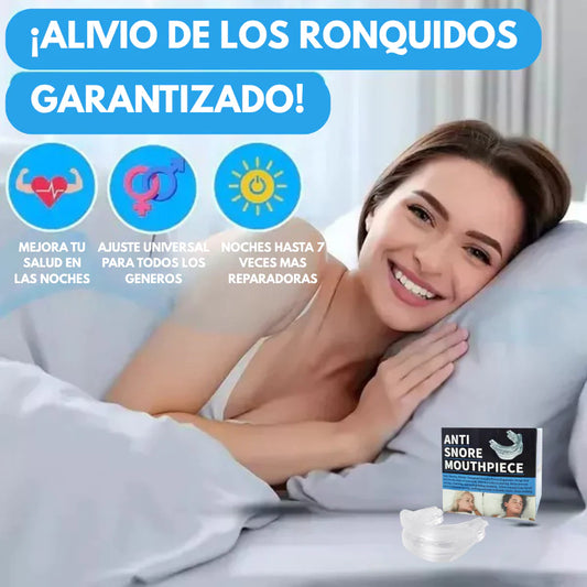 Dispositivo Bucal Anti-Ronquidos ¡Deje de roncar ya! - Últimas 7 Unidades 🔥