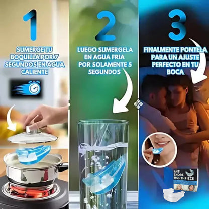 Dispositivo Bucal Anti-Ronquidos ¡Deje de roncar ya! - Últimas 7 Unidades 🔥