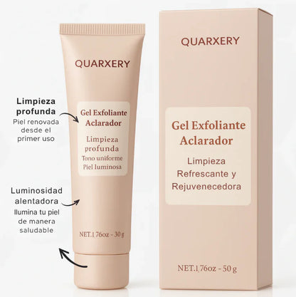 Gel Exfoliante Aclarador Quarxery, Elimina Imperfecciones al Instante - Últimas 7 Unidades 🔥