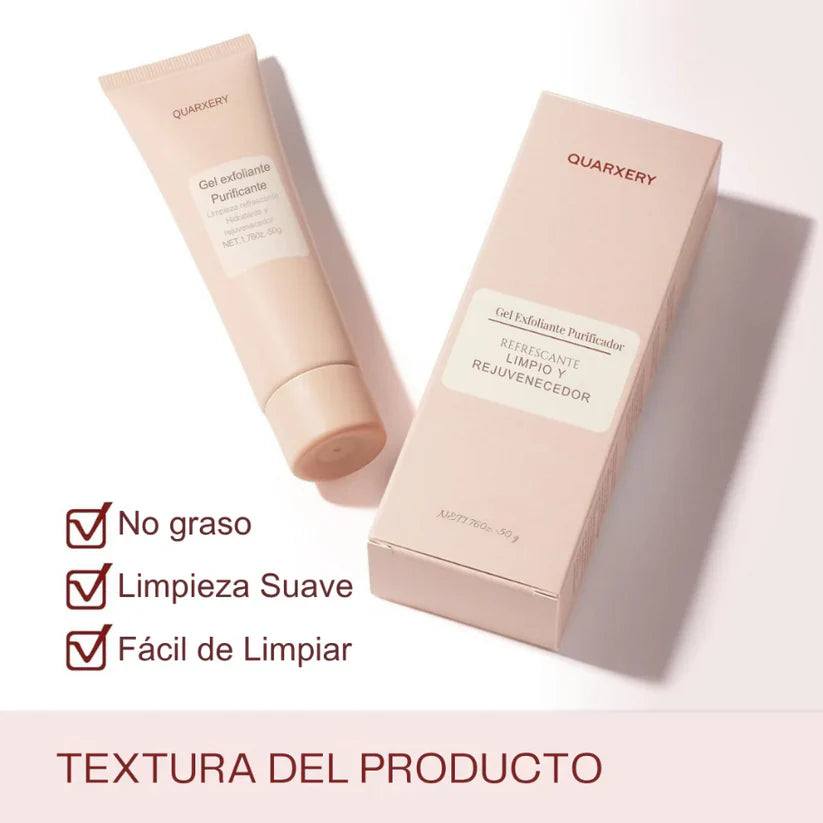 Gel Exfoliante Aclarador Quarxery, Elimina Imperfecciones al Instante - Últimas 7 Unidades 🔥