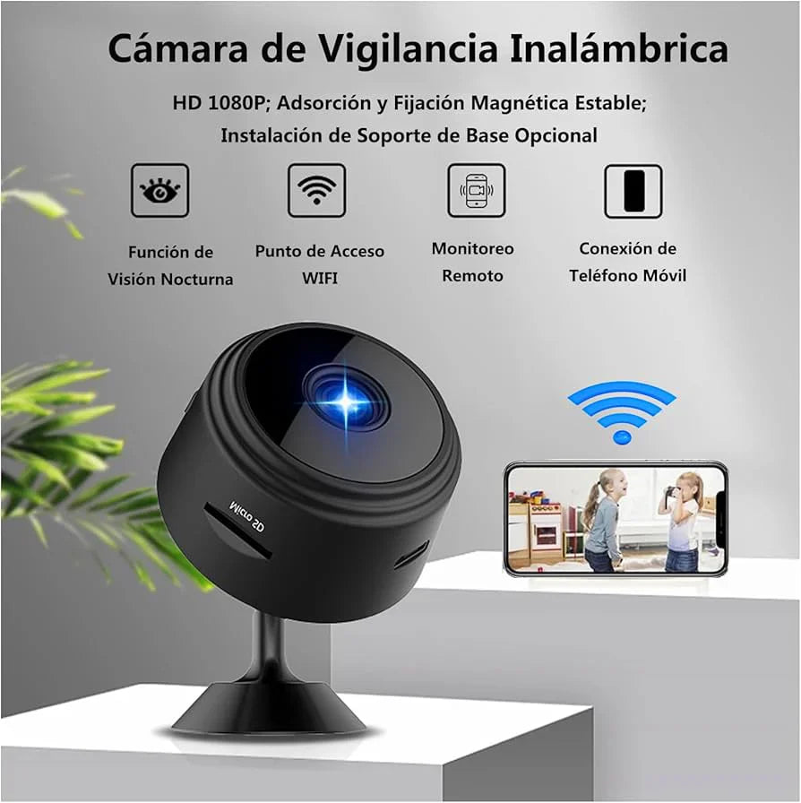 EspíaCam Wifi™ Mini Cámara Espía