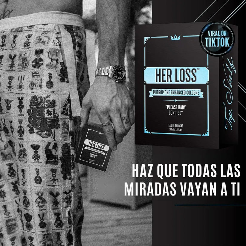 Her Loss, Perfume Cientificamente Probado Para Atraer Mujeres - Últimas 7 Unidades 🔥