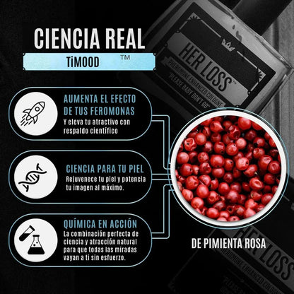 Her Loss, Perfume Cientificamente Probado Para Atraer Mujeres - Últimas 7 Unidades 🔥